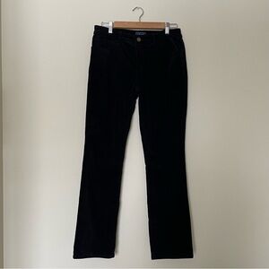 Chaps Women's Bootcut Corduroy Black Pants